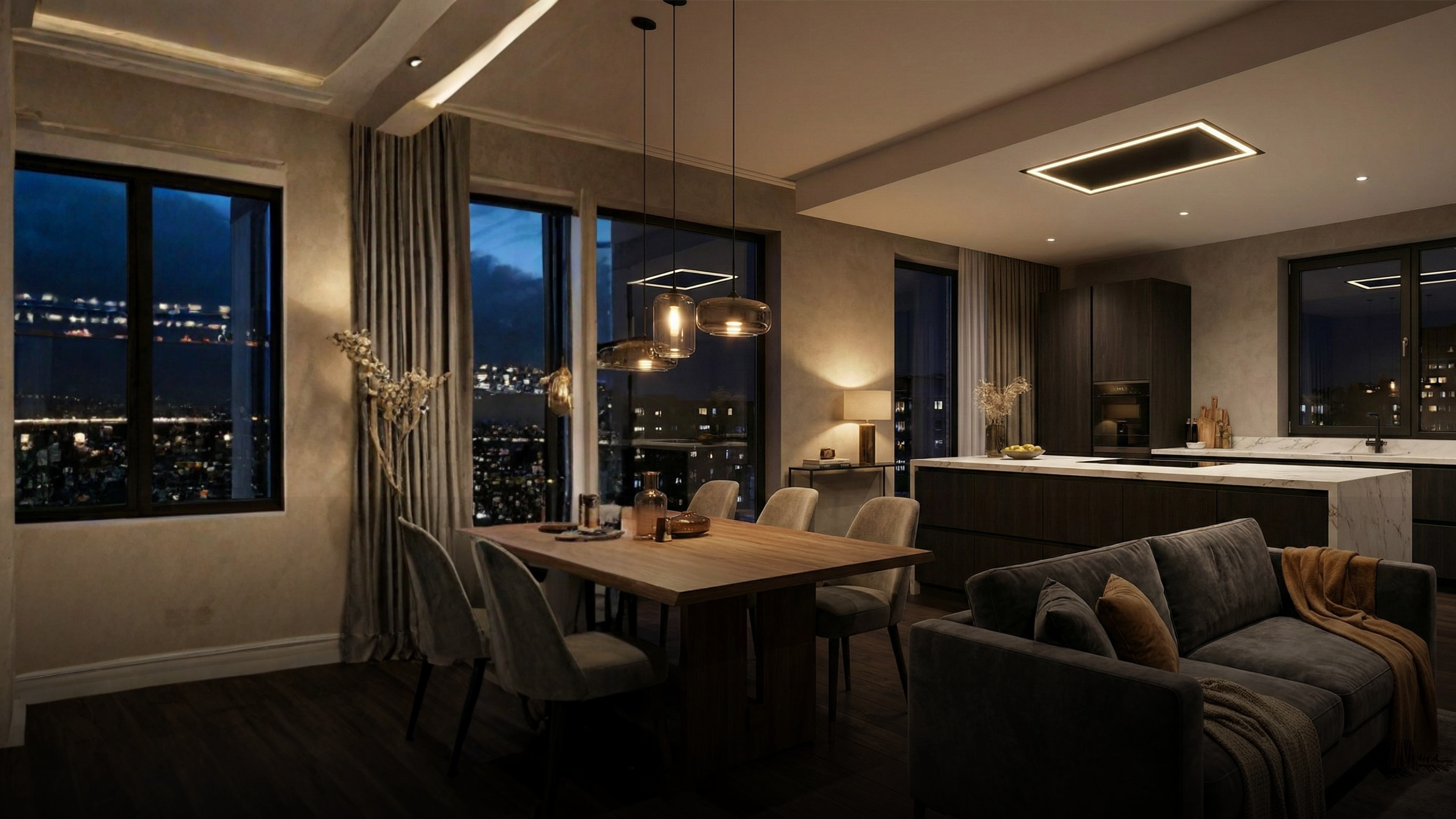 Caporra - Ceiling Cooker Hoods kitchen extractor fans